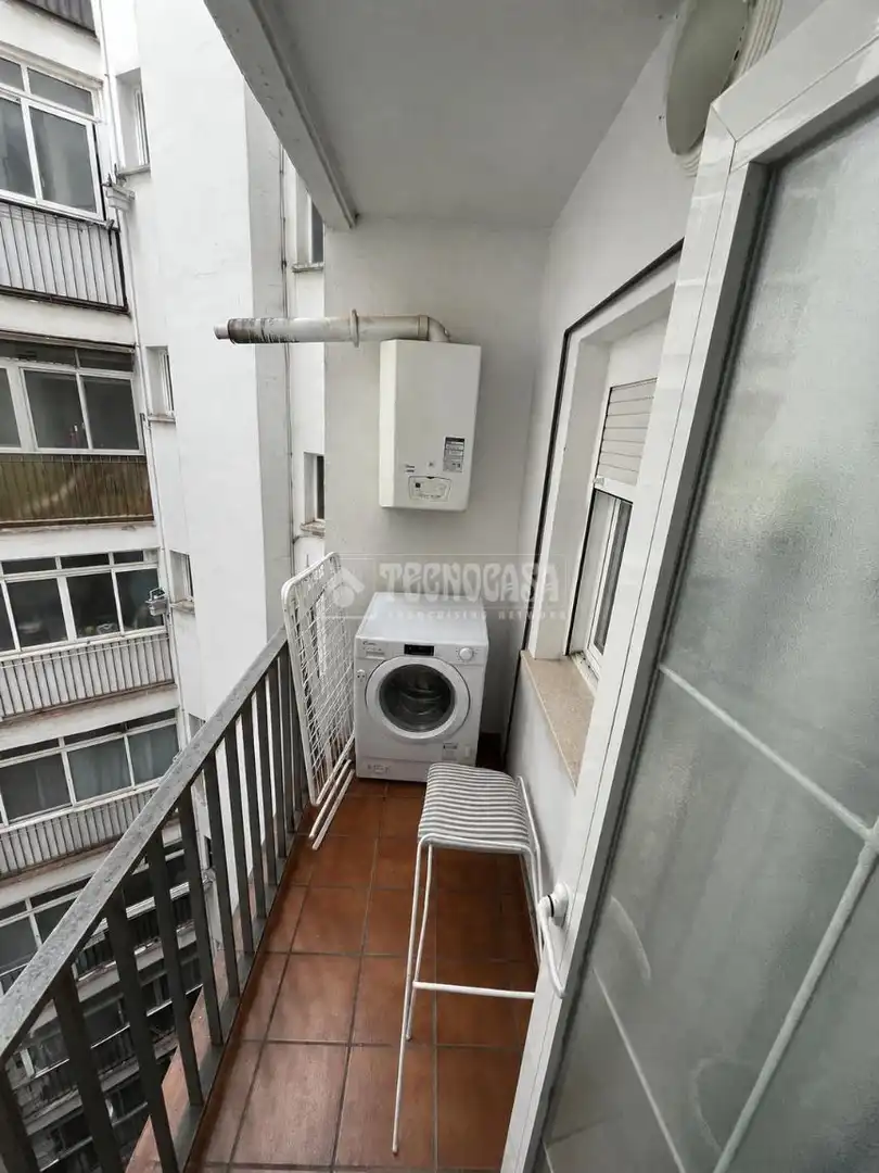 Balcony of Flat for sale in Mérida  with Air Conditioner and Heating
