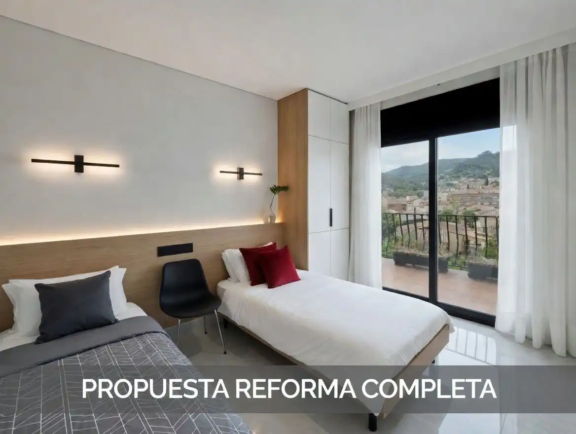 Dormitori de Casa o xalet en venda en Vallirana amb Calefacció, Jardí privat i Terrassa