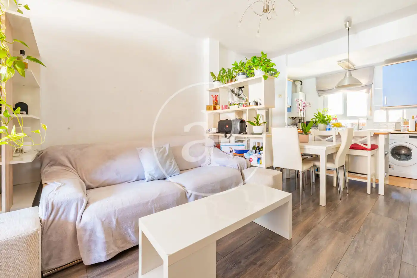 Sala de estar de Ático en venta en Madrid con Aire acondicionado y Calefacción