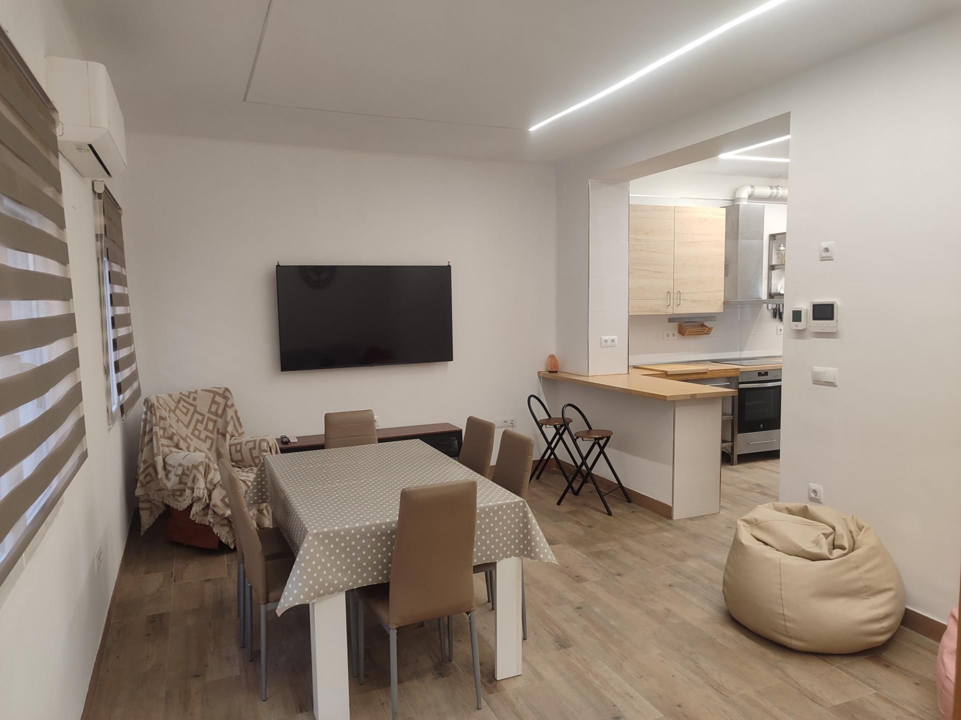 Living room of House or chalet to rent in  Granada Capital  with Air Conditioner, Balcony and Alarm