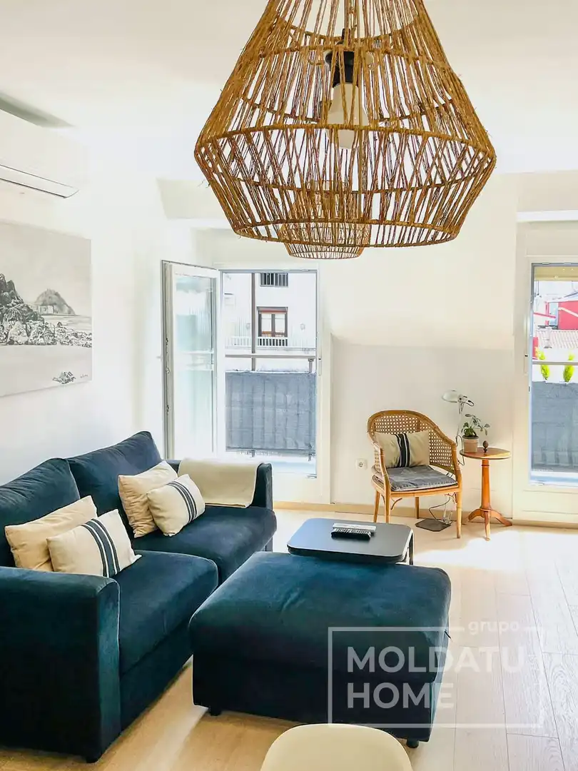 Sala de estar de Piso en venta en Donostia - San Sebastián  con Aire acondicionado, Calefacción y Terraza