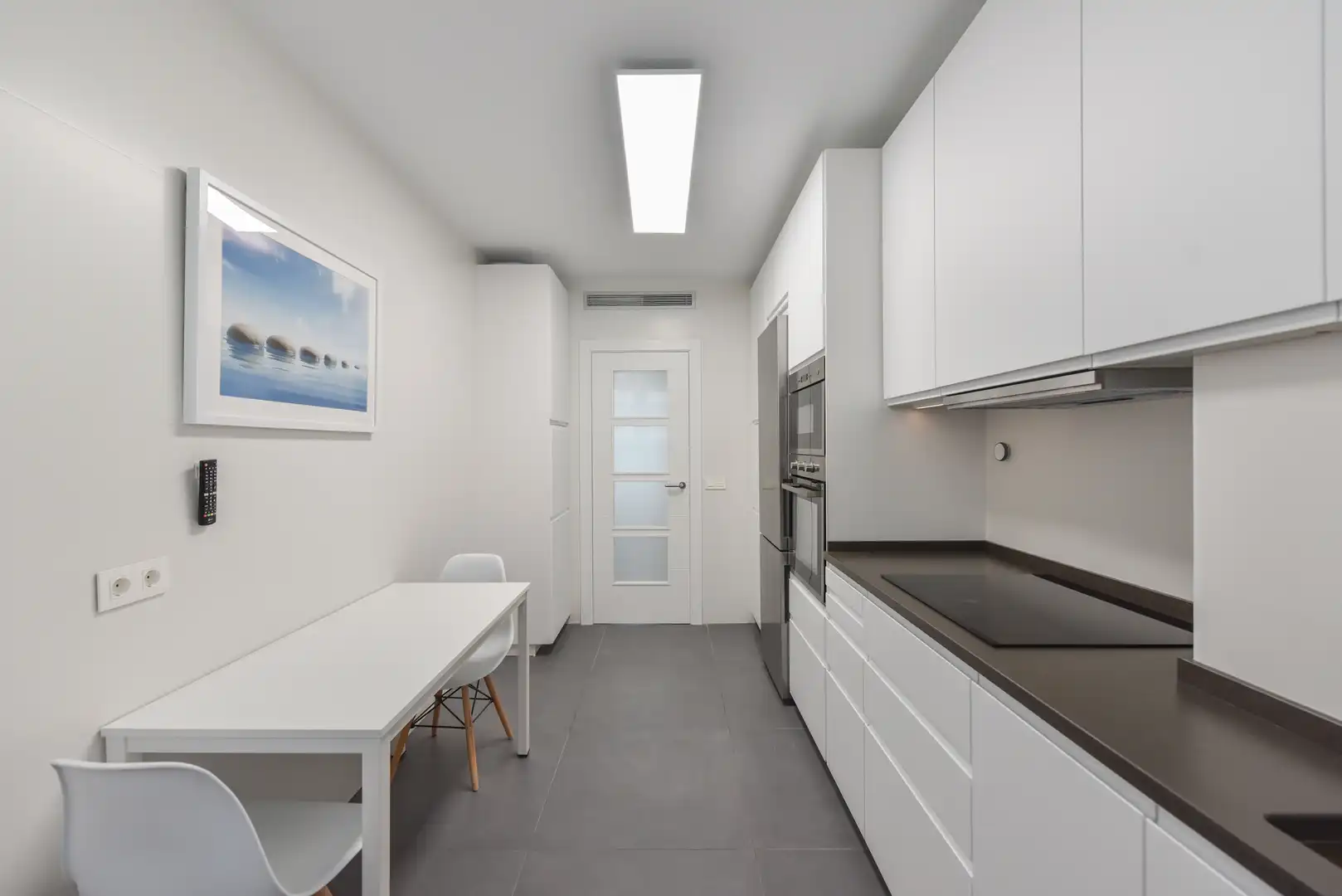 Küche von Wohnung zur Miete in Fuengirola mit Klimaanlage, Heizung und Privatgarten