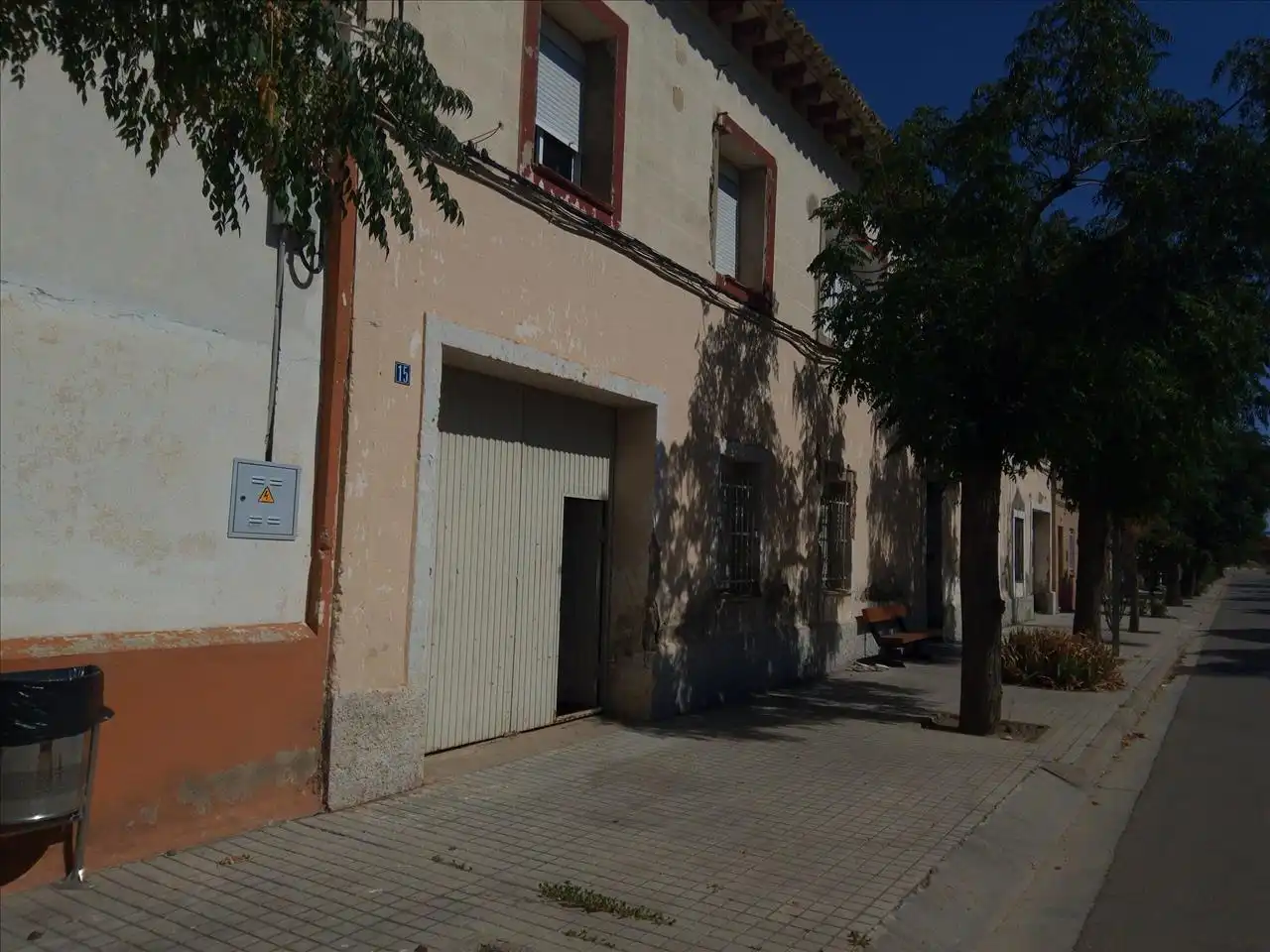 Vista exterior de Casa adosada en venta en Zuera