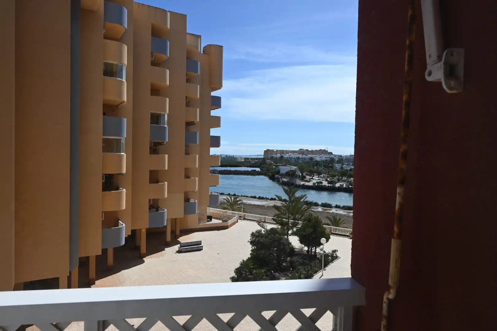 Bedroom of Apartments for sale in La Manga del Mar Menor  with Heating, Terrace and Furnished
