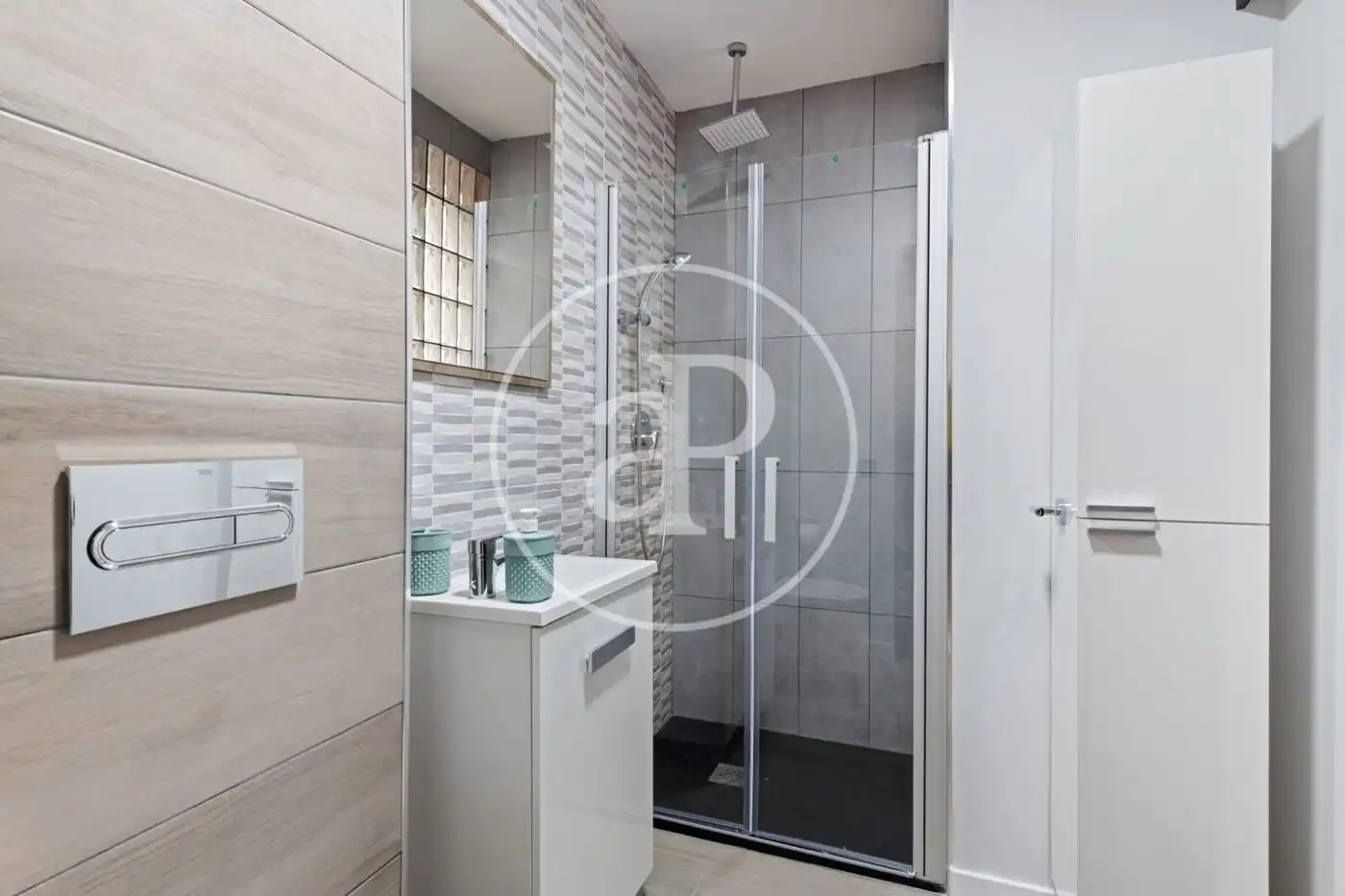 Bathroom of Flat for sale in Burriana / Borriana  with Air Conditioner, Heating and Terrace
