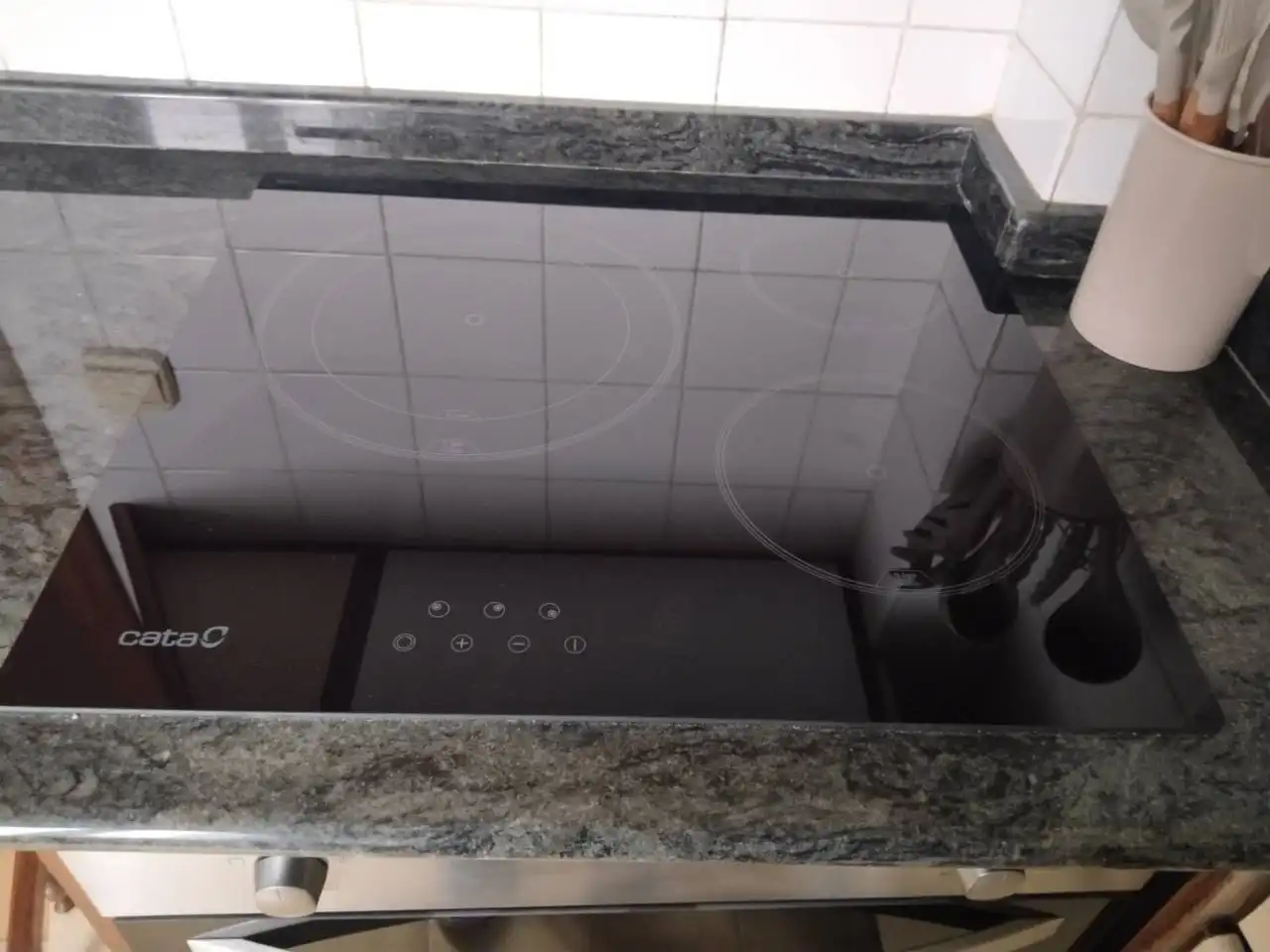 Cocina de Piso de alquiler en Burgos con Calefacción, Parquet y Amueblado