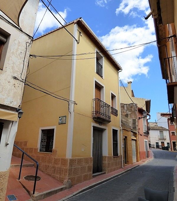 Exterior view of Single-family semi-detached for sale in Orxeta  with Storage room, Oven and Washing machine