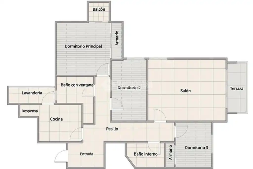 Piso en venta en Madrid con Calefacción, Parquet y Terraza