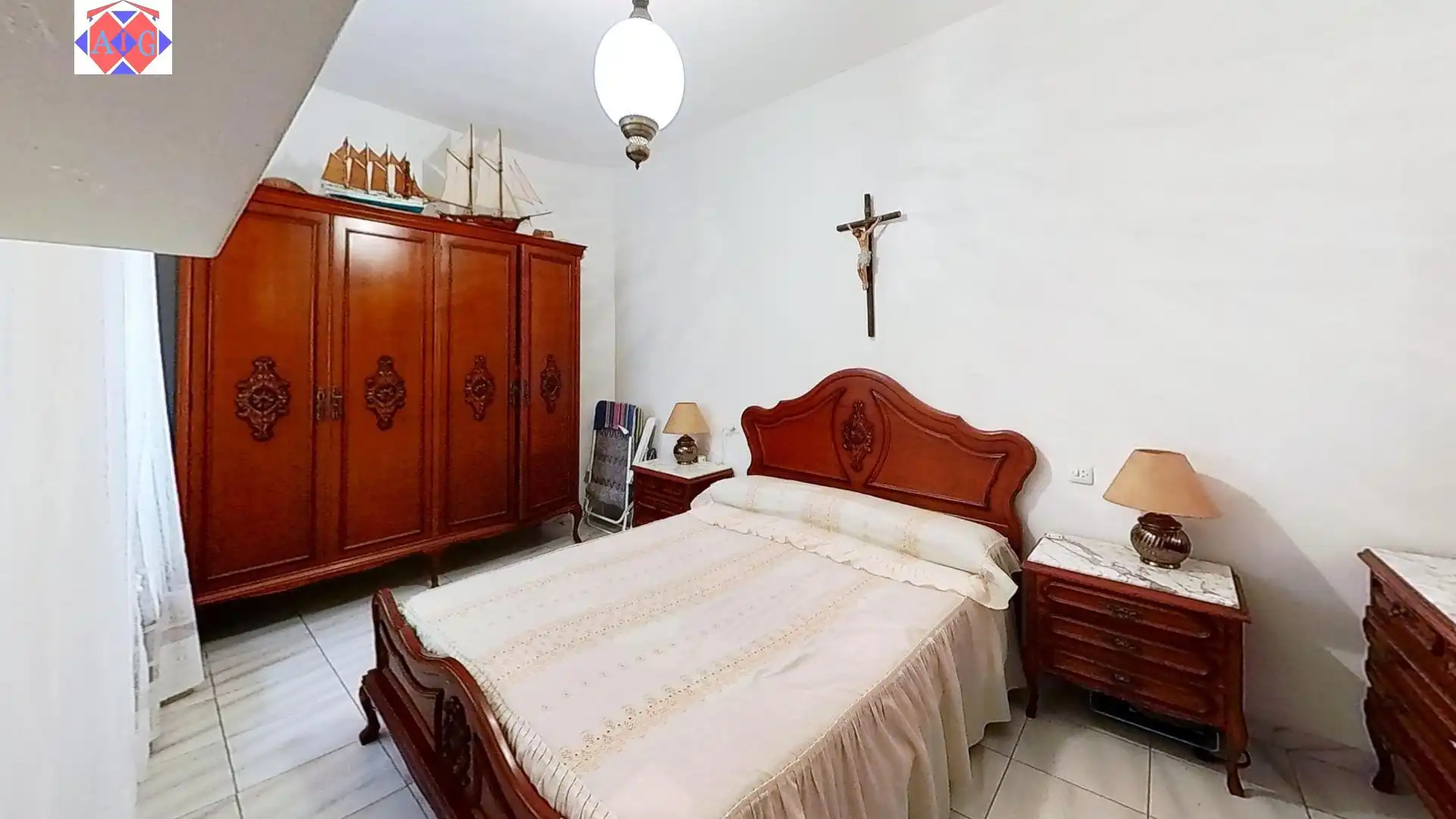 Bedroom of Apartments for sale in Gualchos  with Terrace, Furnished and Balcony