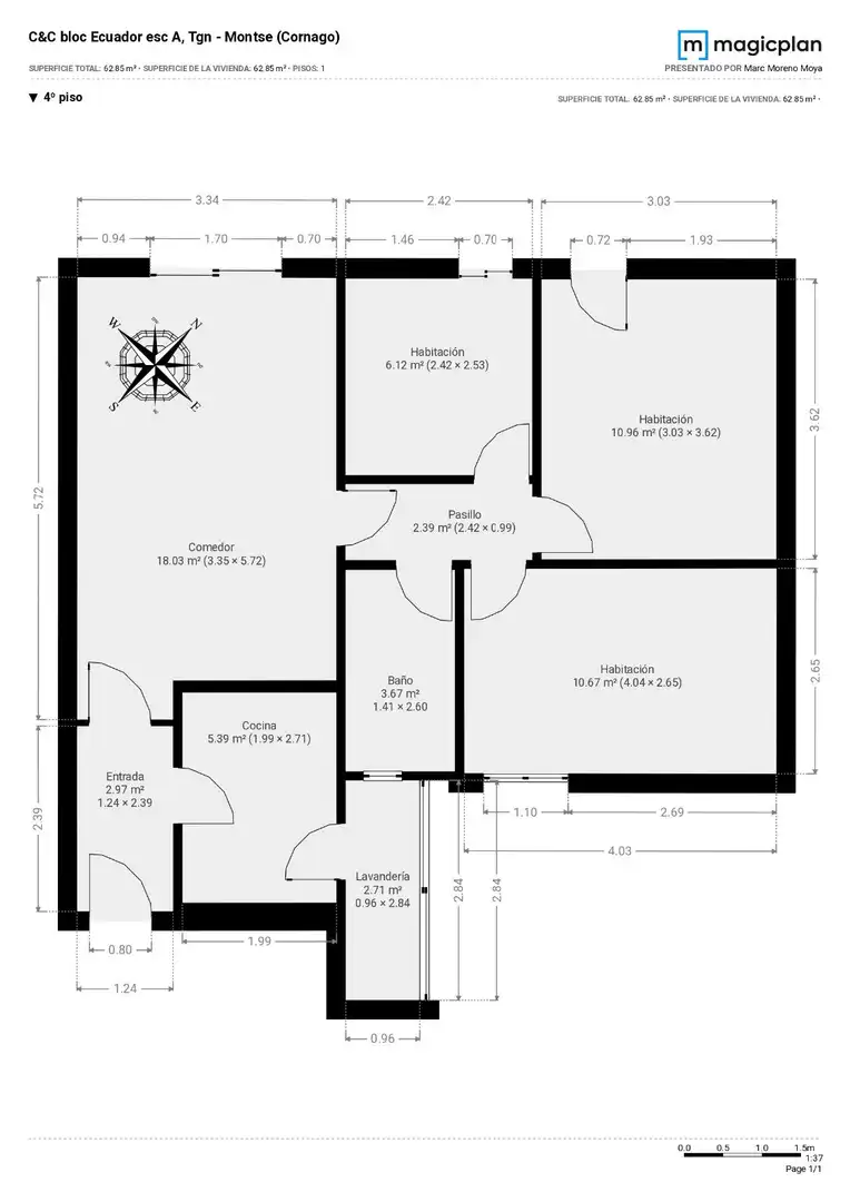 Wohnung zum Verkauf in Tarragona