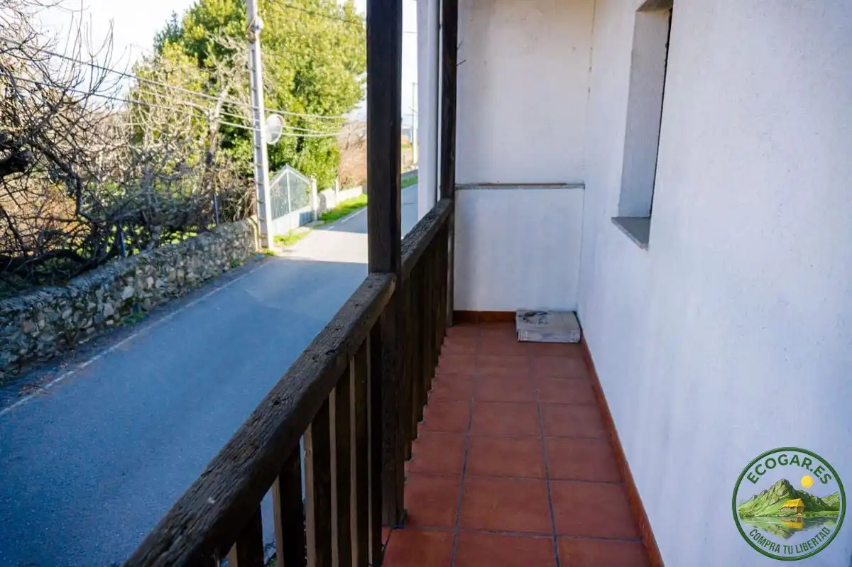 Terraza de Casa o chalet en venta en Villafranca del Bierzo con Jardín privado, Parquet y Terraza