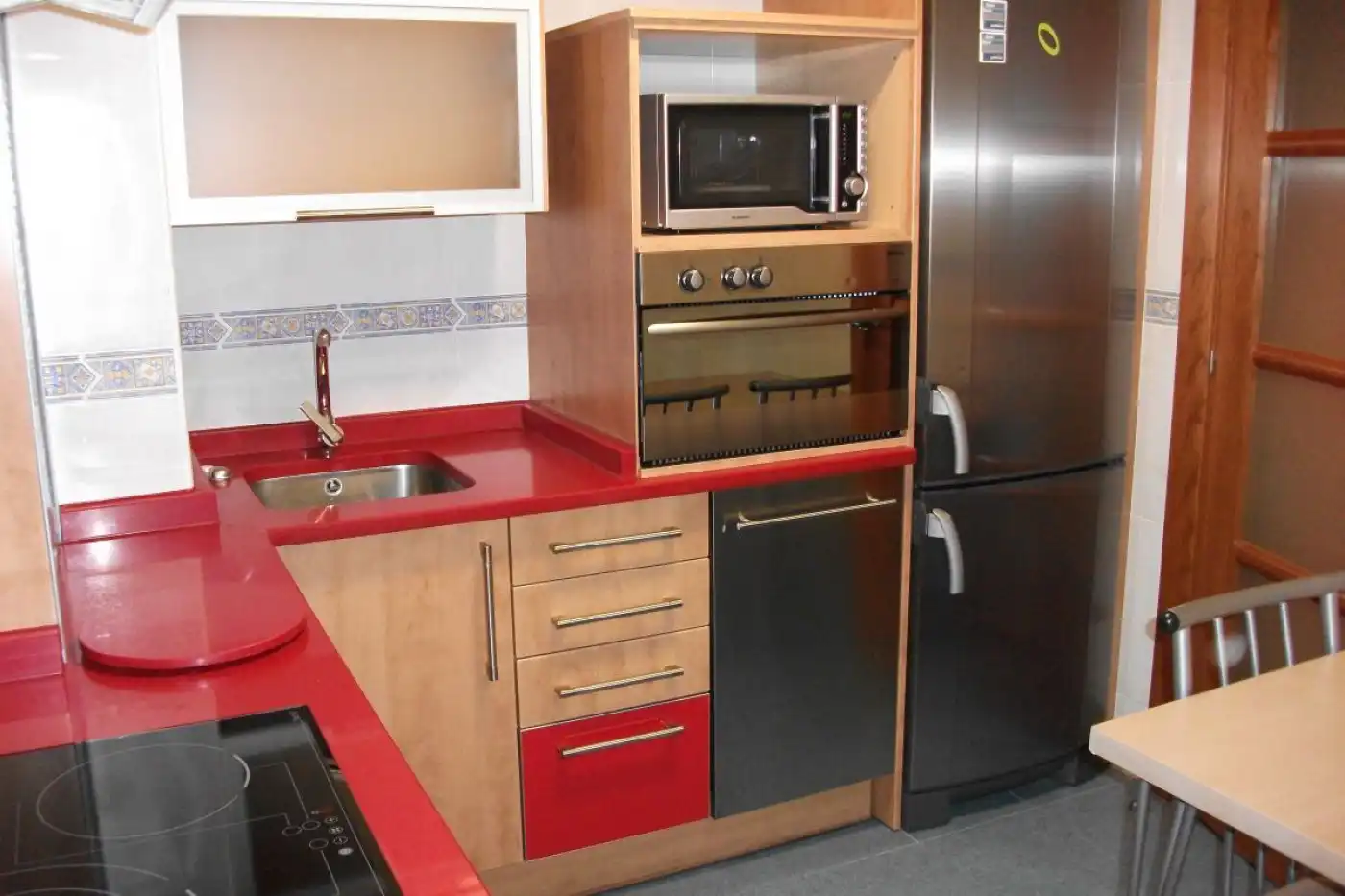 Cuina de Àtic en venda en Palencia Capital amb Calefacció, Terrassa i Traster