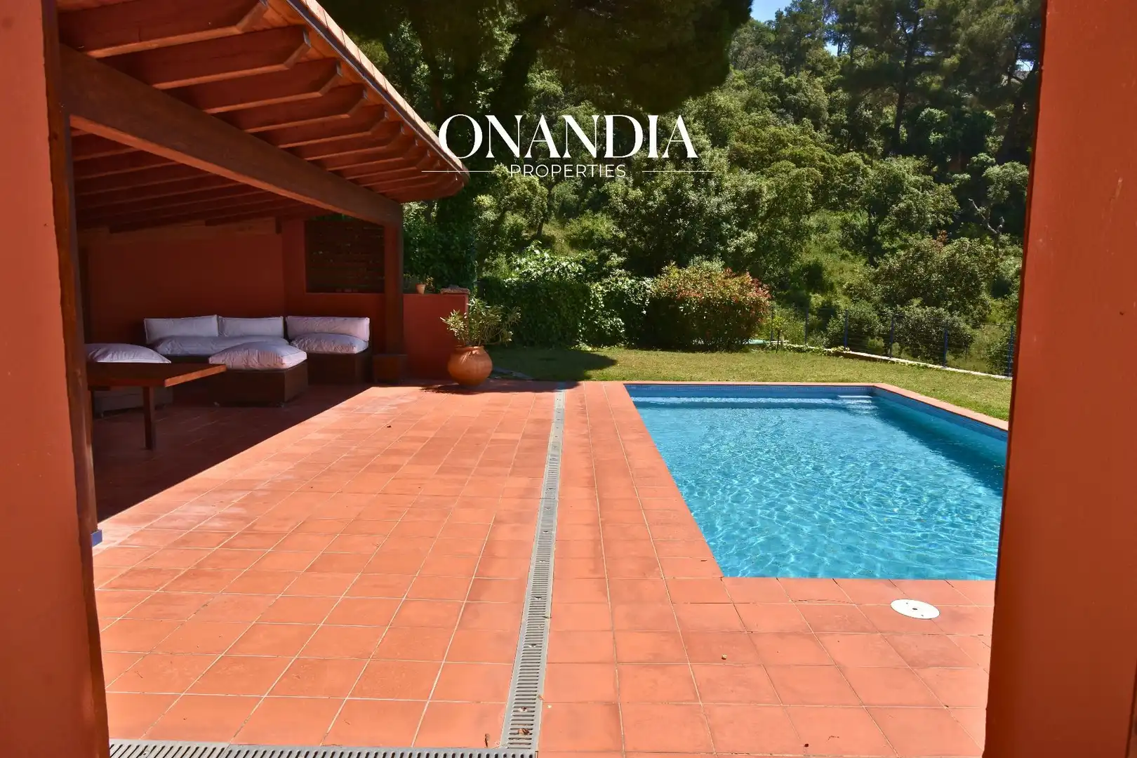 Swimming pool of Houses for rent in Begur  with Private garden and Swimming Pool