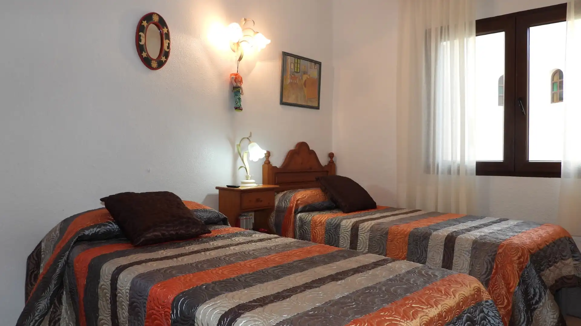 Dormitori de Apartament en venda en La Manga del Mar Menor amb Aire condicionat, Calefacció i Jardí privat
