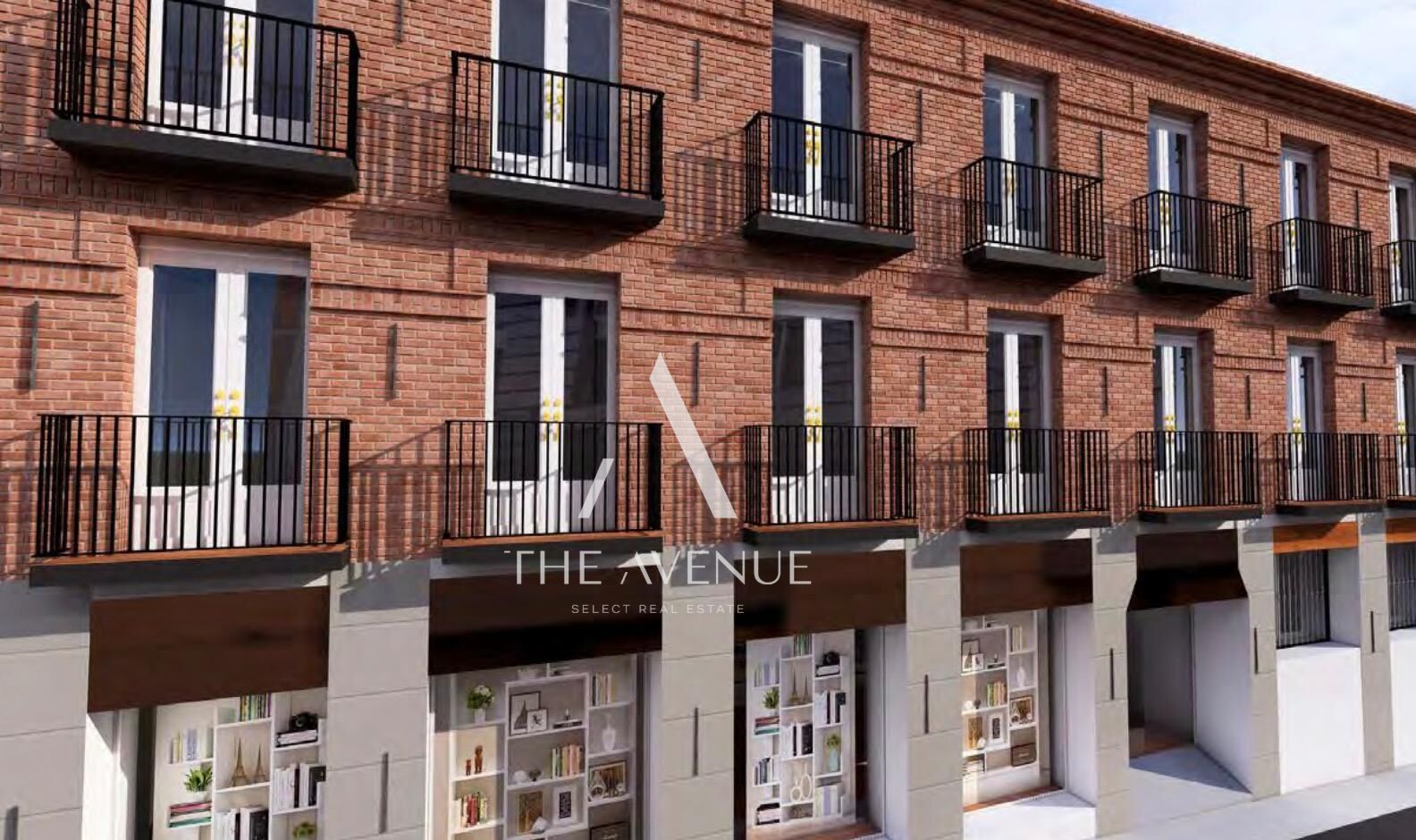 Exterior view of Flat for sale in  Madrid Capital  with Air Conditioner and Heating