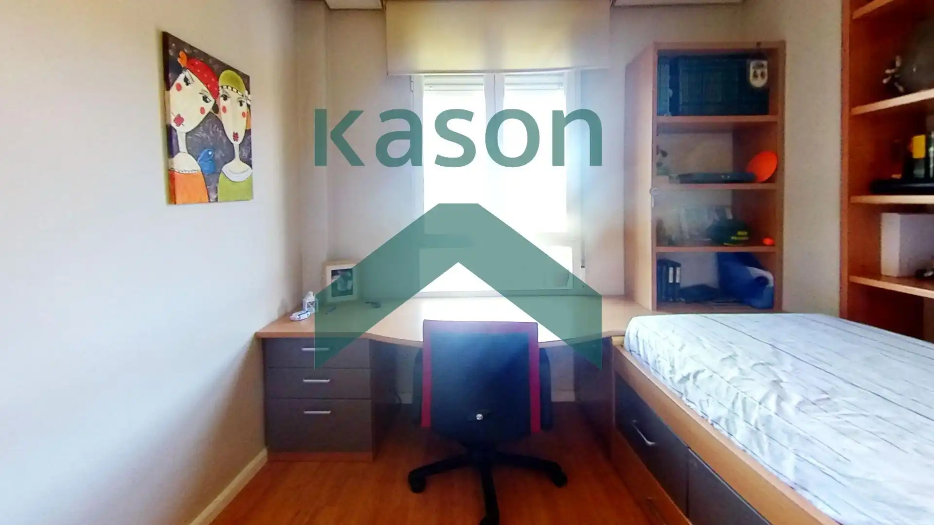 Bedroom of Flat for sale in Madrid  with Heating and Storage room