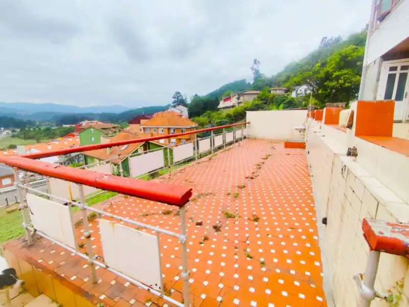 Terrace of Flat for sale in Muros de Nalón  with Furnished