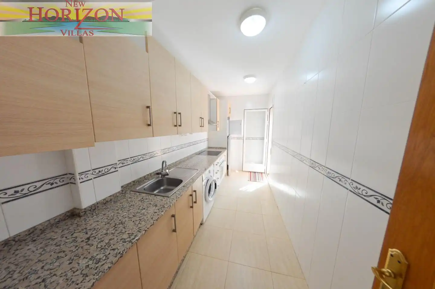 Cocina de Dúplex en venta en Zurgena con Aire acondicionado, Terraza y Piscina comunitaria