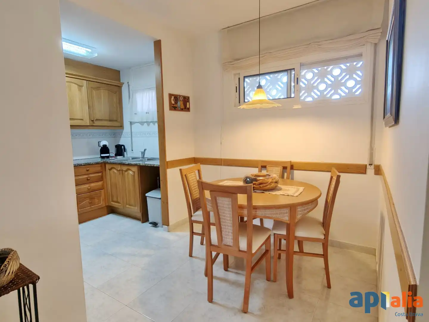Cuina de Apartament en venda en Calonge i Sant Antoni amb Terrassa, Traster i Moblat