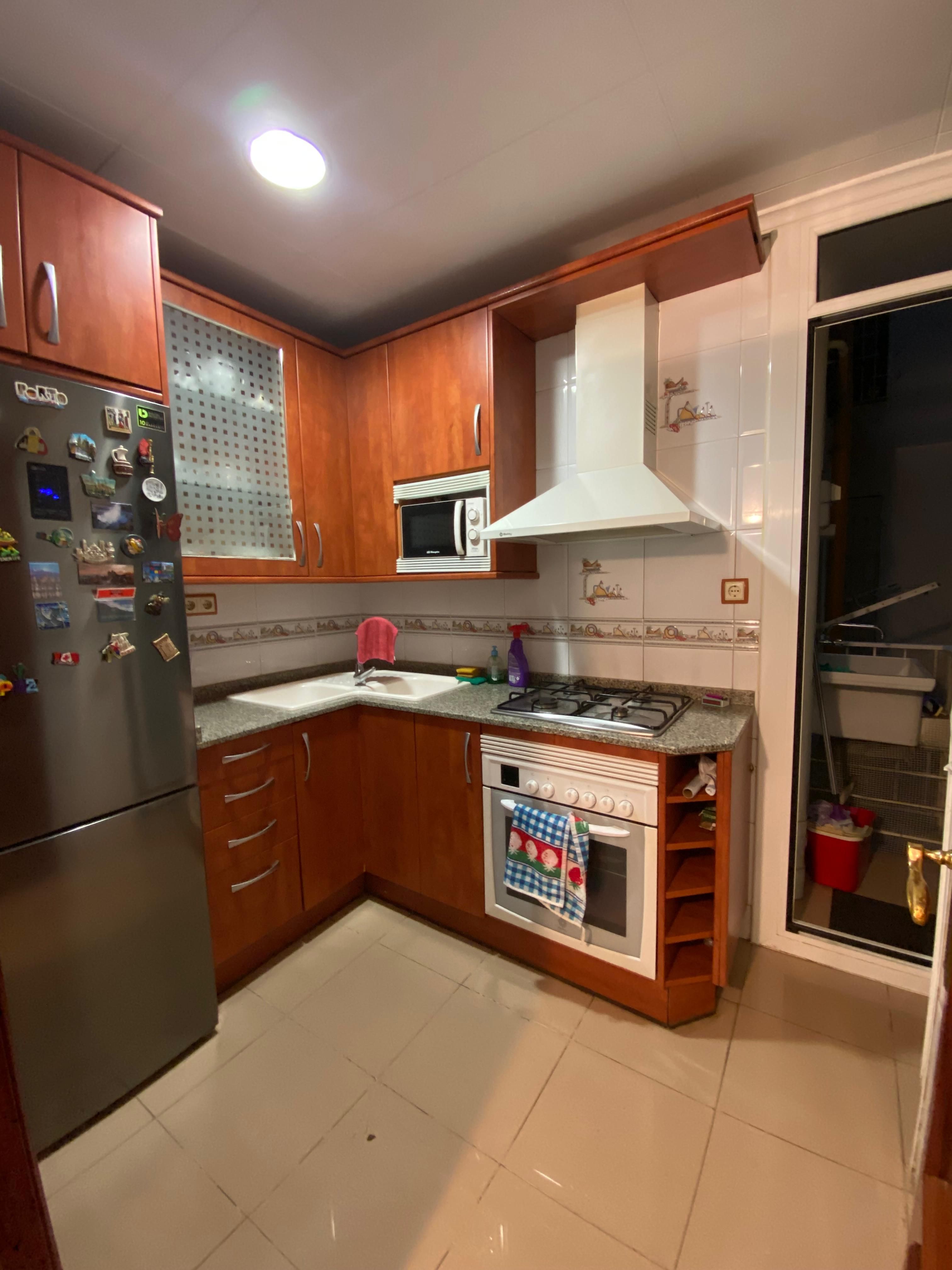 Kitchen of Flat for sale in  Barcelona Capital  with Heating and Balcony