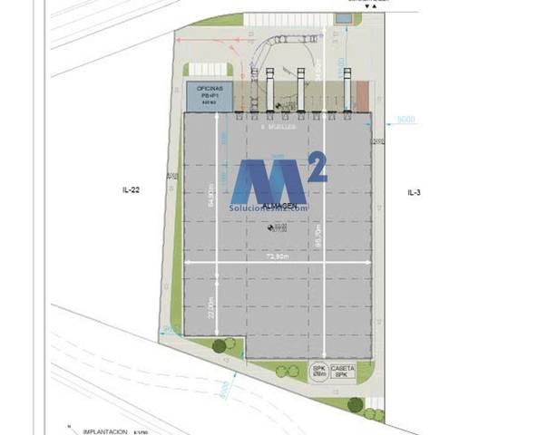 Nave industrial en Alquiler en Polígono de las Monjas