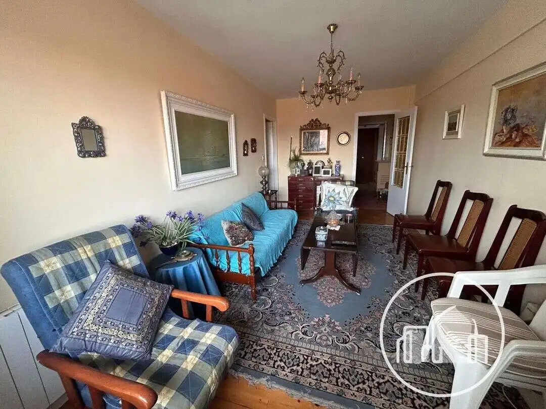 Sala de estar de Piso en venta en Medina de Pomar con Calefacción y Amueblado