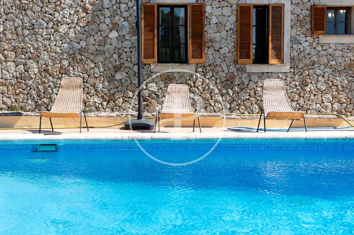 Swimming pool of Houses for rent in Sencelles  with Air Conditioner, Heating and Private garden