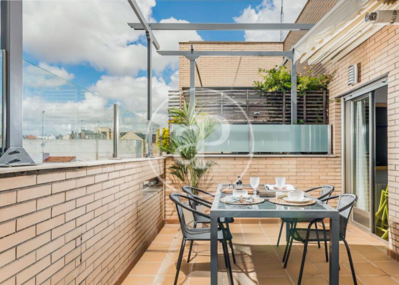 Terrace of Flat for sale in  Madrid Capital  with Air Conditioner, Heating and Terrace