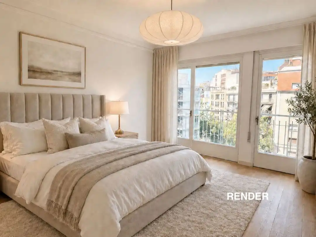 Habitación de Piso en venta en  Barcelona Capital con Balcón