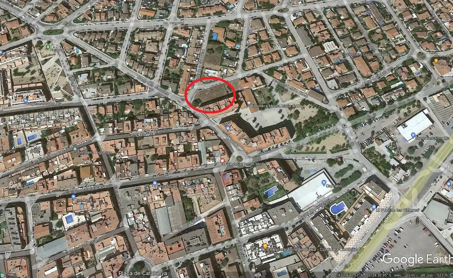 Vista exterior de Residencial en venda en Torredembarra