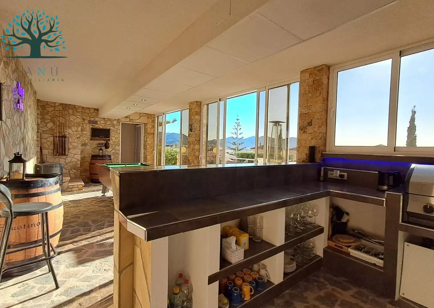 Cocina de Casa o chalet en venta en Cartagena con Aire acondicionado, Calefacción y Jardín privado