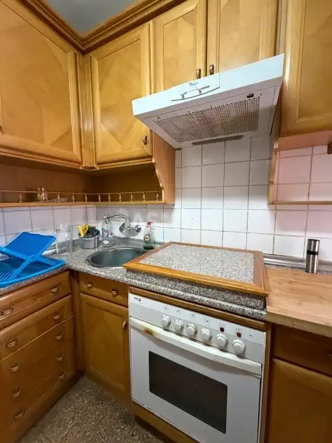 Küche von Wohnung zum Verkauf in Madrid mit Terrasse und Möbliert