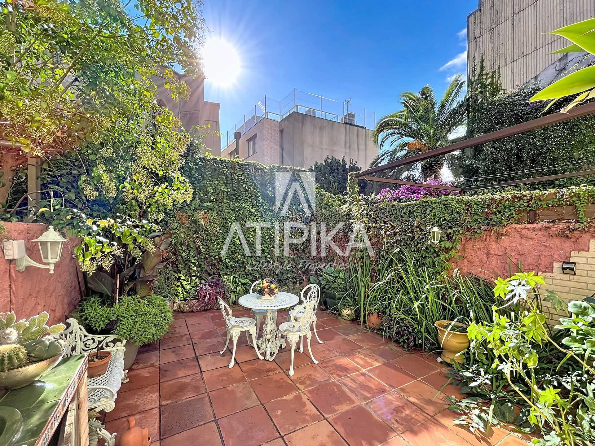Jardí de Casa o xalet en venda en  Barcelona Capital amb Aire condicionat, Calefacció i Terrassa