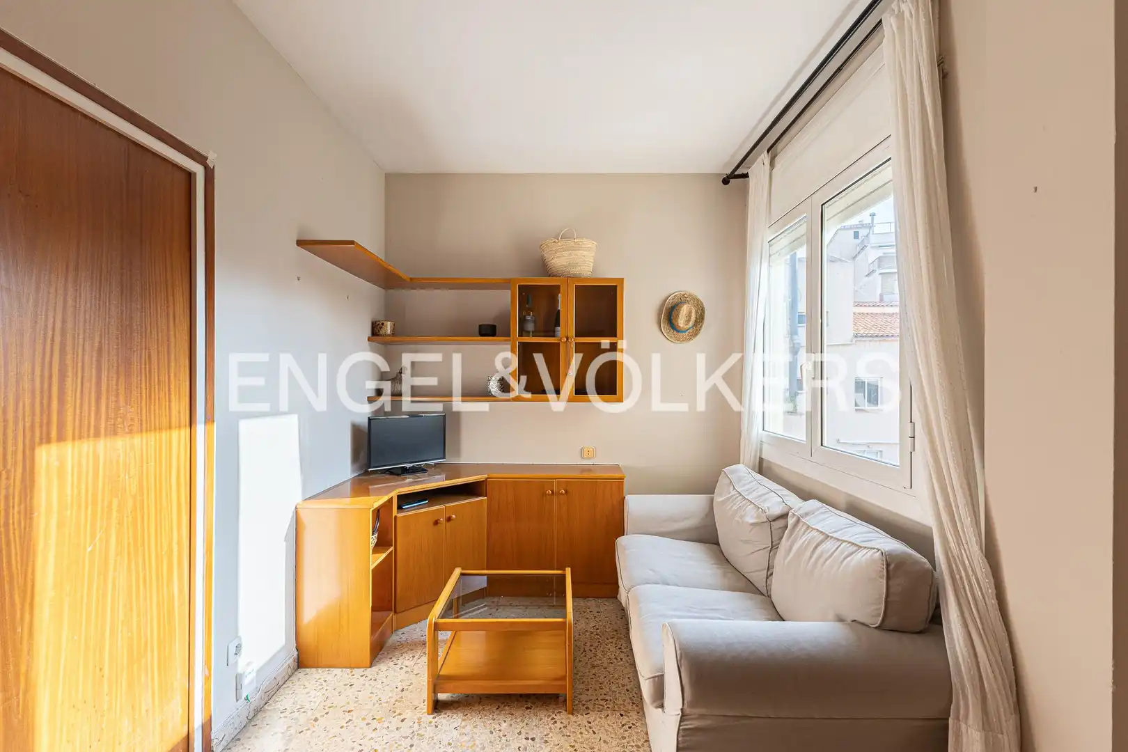 Sala de estar de Piso en venta en Barcelona con Calefacción