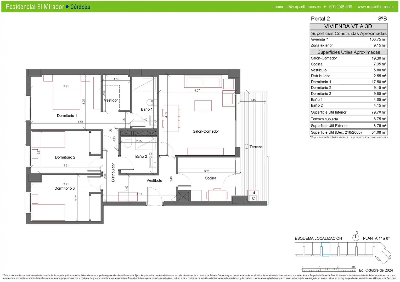 Flat for sale in Córdoba  with Terrace, Storage room and Community pool