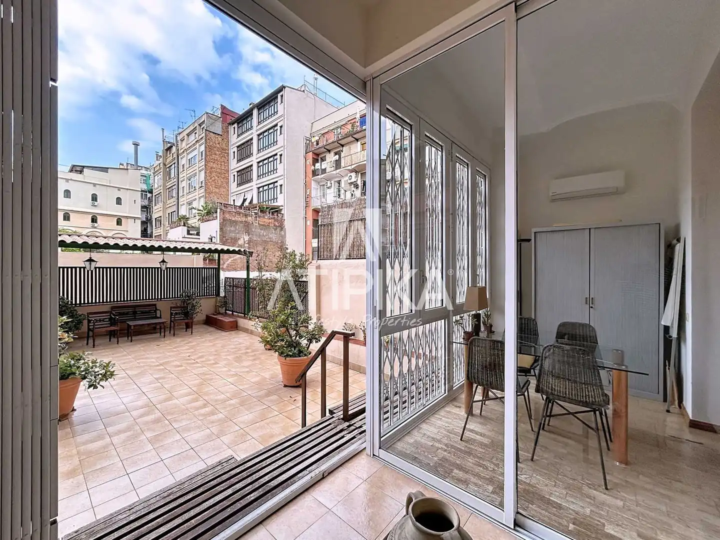 Terraza de Oficina de alquiler en Barcelona con Aire acondicionado y Terraza