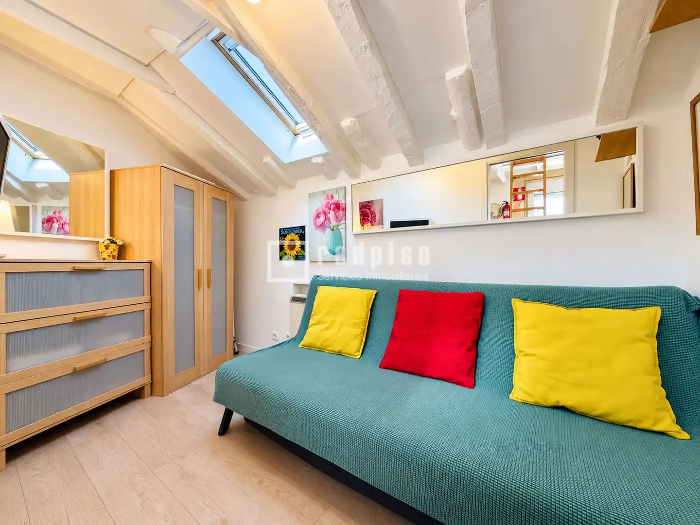 Schlafzimmer von Maisonette zum Verkauf in Madrid mit Klimaanlage, Heizung und Abstellraum