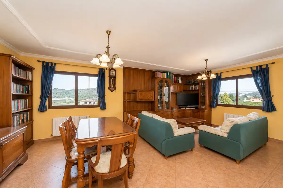 Living room of Duplexes for sale in Pedreguer  with Air Conditioner, Heating and Private garden