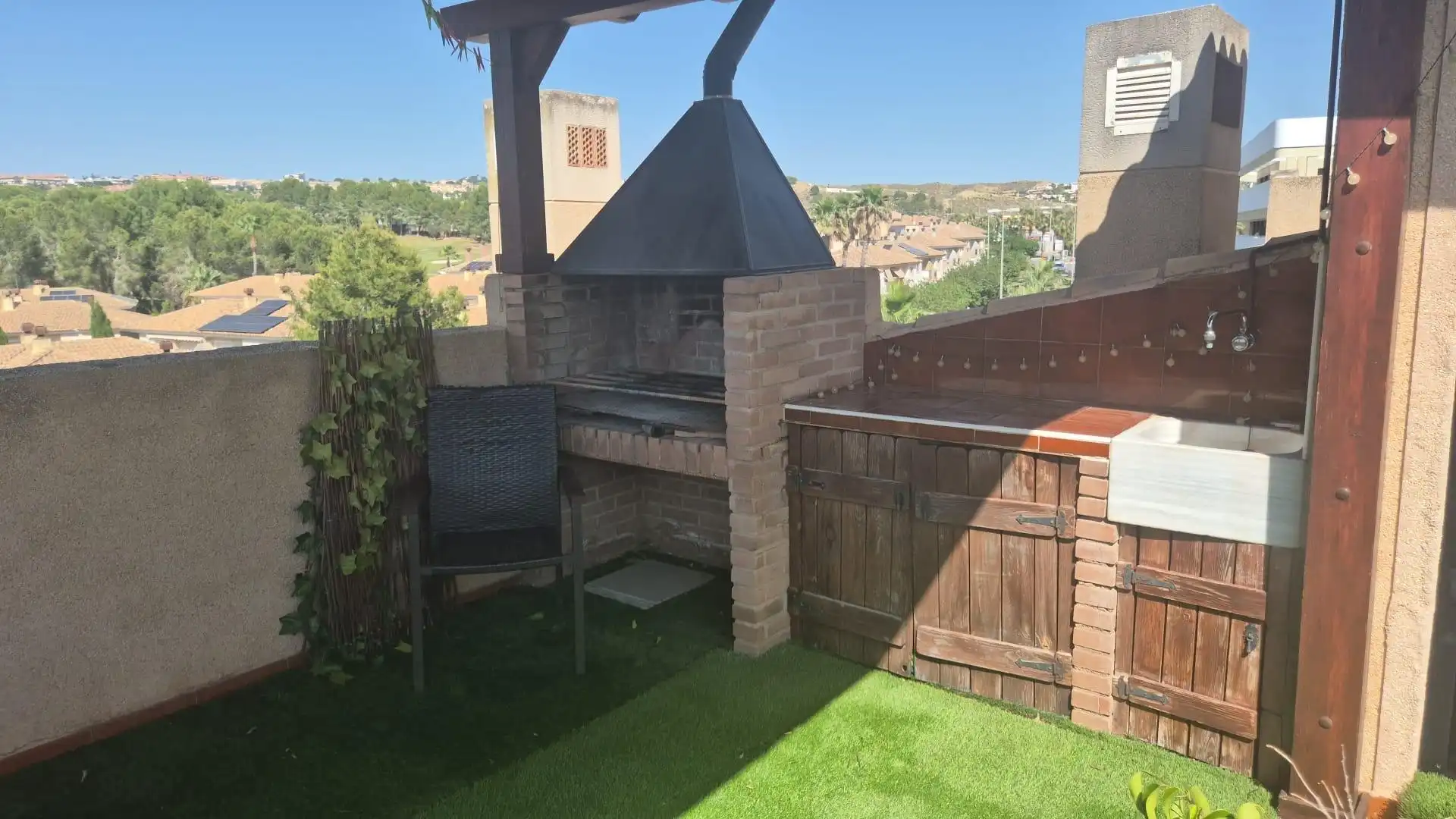 Terrasse von Dachboden zum Verkauf in Molina de Segura mit Klimaanlage, Privatgarten und Parkett