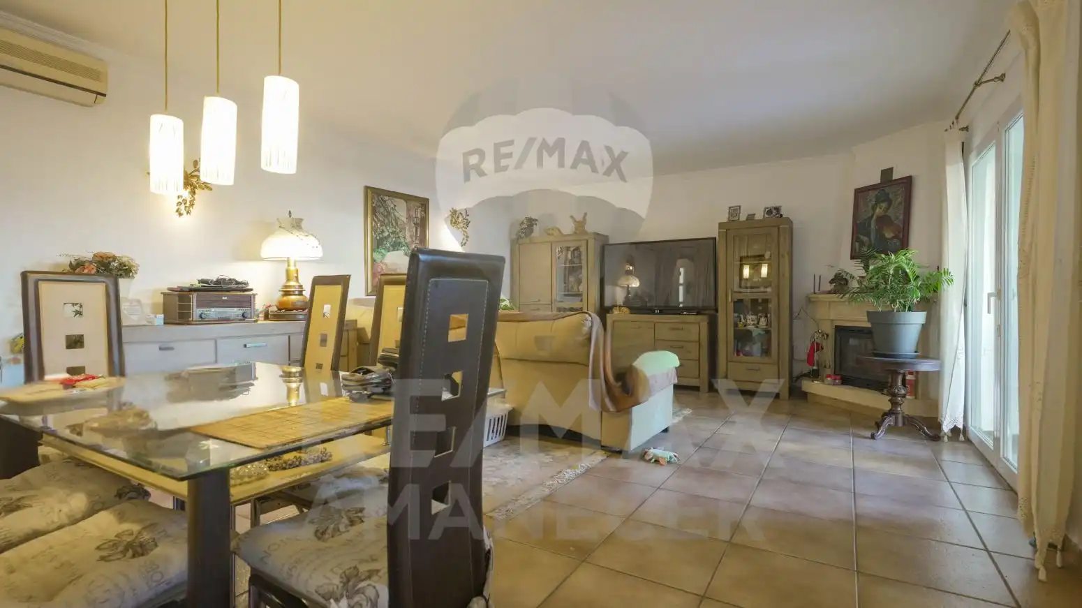 Sala de estar de Casa o chalet en venta en Dénia con Jardín privado, Terraza y Piscina