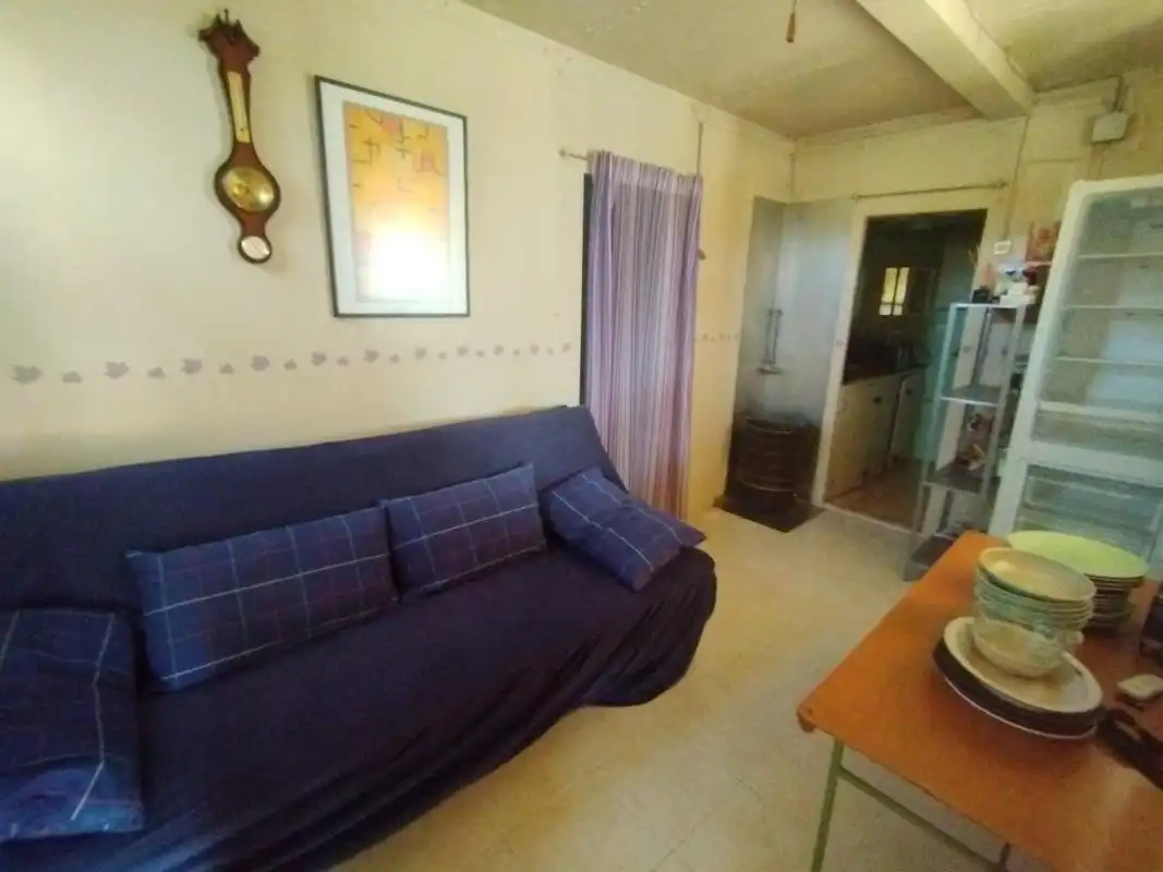 Sala de estar de Casa o chalet en venta en Muel con Jardín privado y Piscina