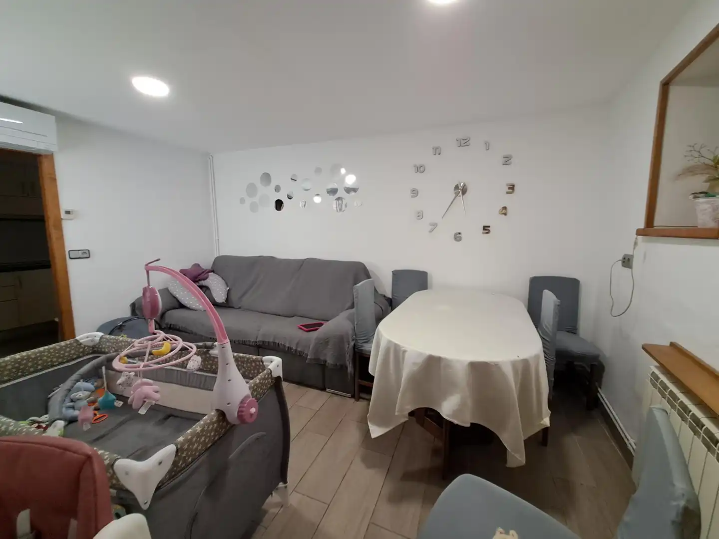 Sala d'estar de Planta baixa en venda en Móra la Nova amb Aire condicionat, Calefacció i Terrassa