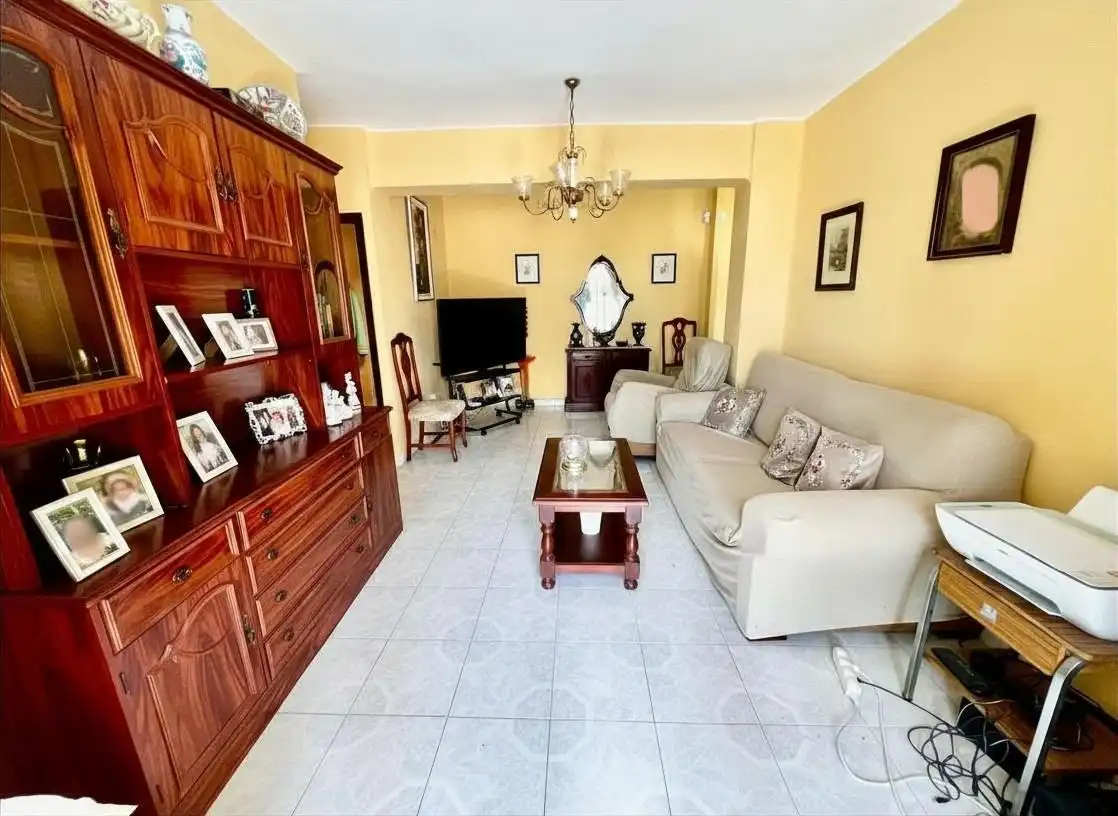 Sala d'estar de Pis en venda en Málaga amb Terrassa