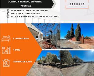 Finca rústica en venda en Tabernas amb Aire condicionat, Calefacció i Terrassa