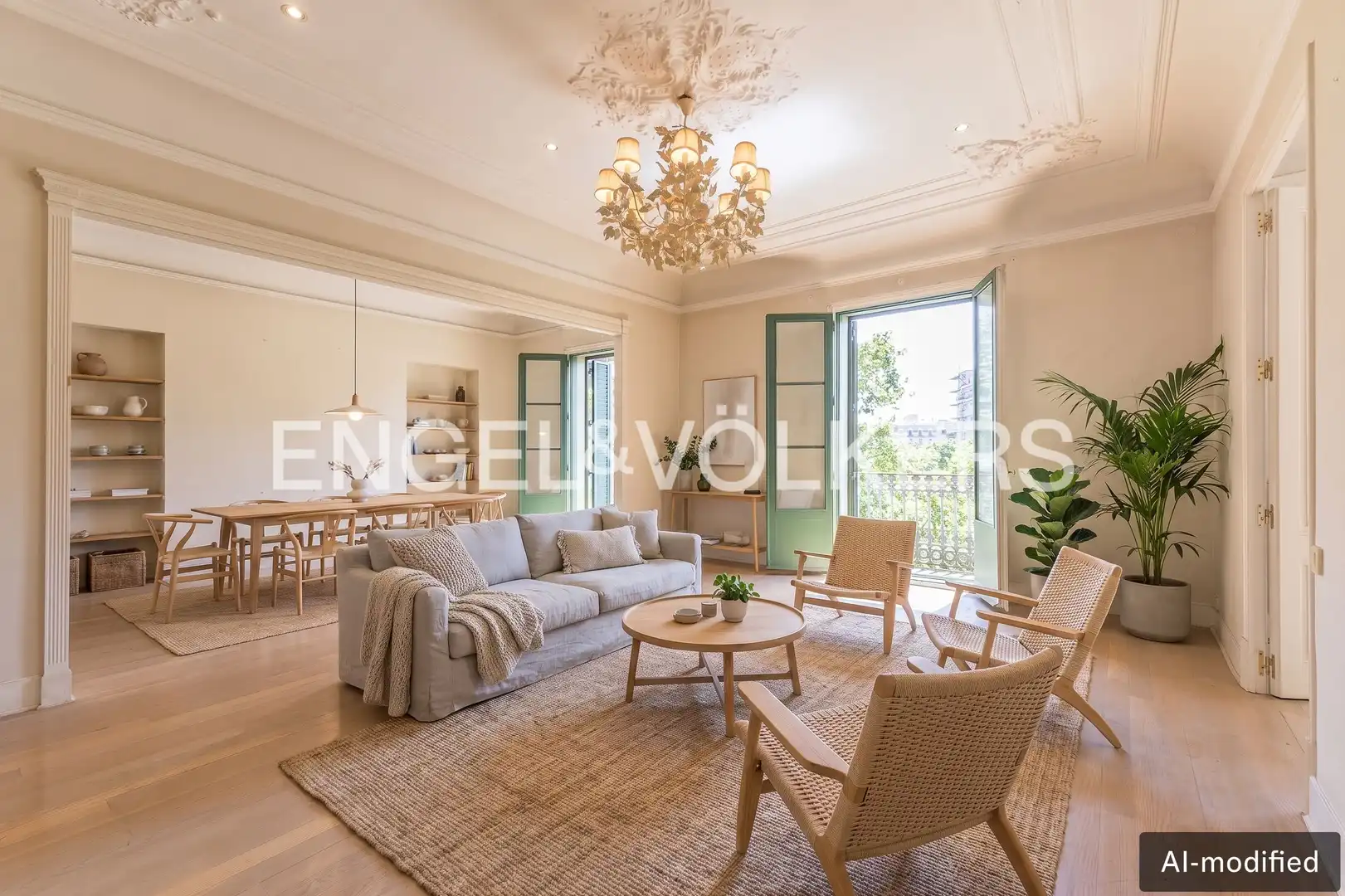 Piso con terraza en venta en Eixample