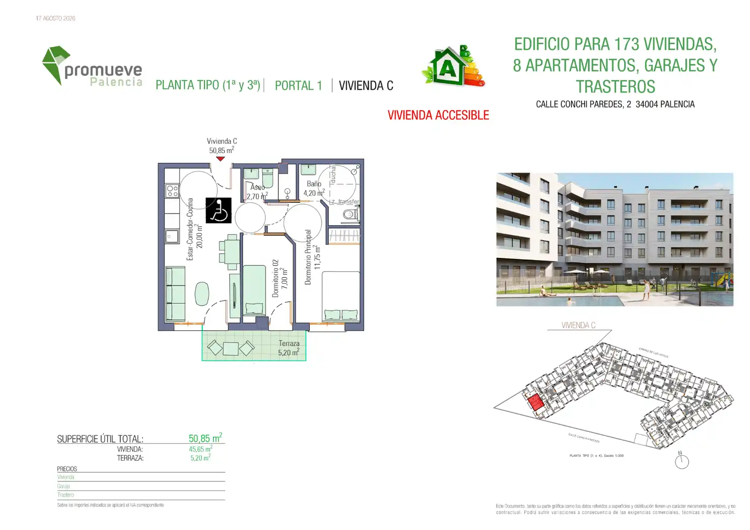Apartament amb piscina en venda a Calle Conchi Paredes 2, imagen 3