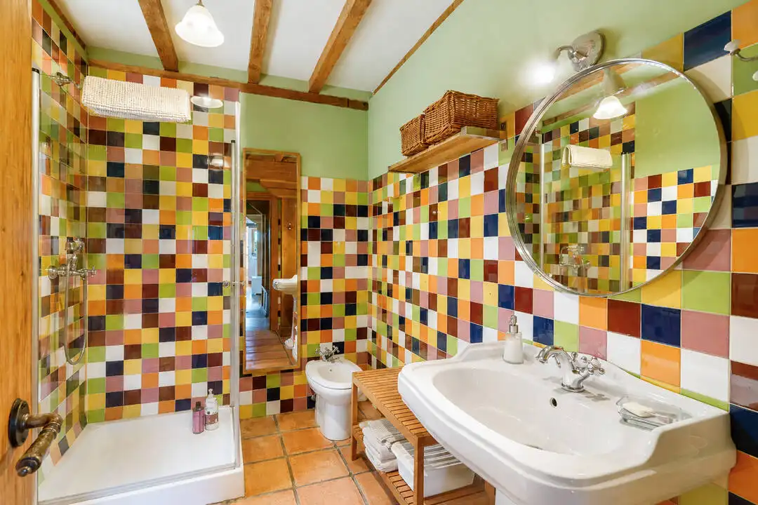 Baño de Casa o chalet en venta en Ayala / Aiara con Aire acondicionado, Calefacción y Jardín privado