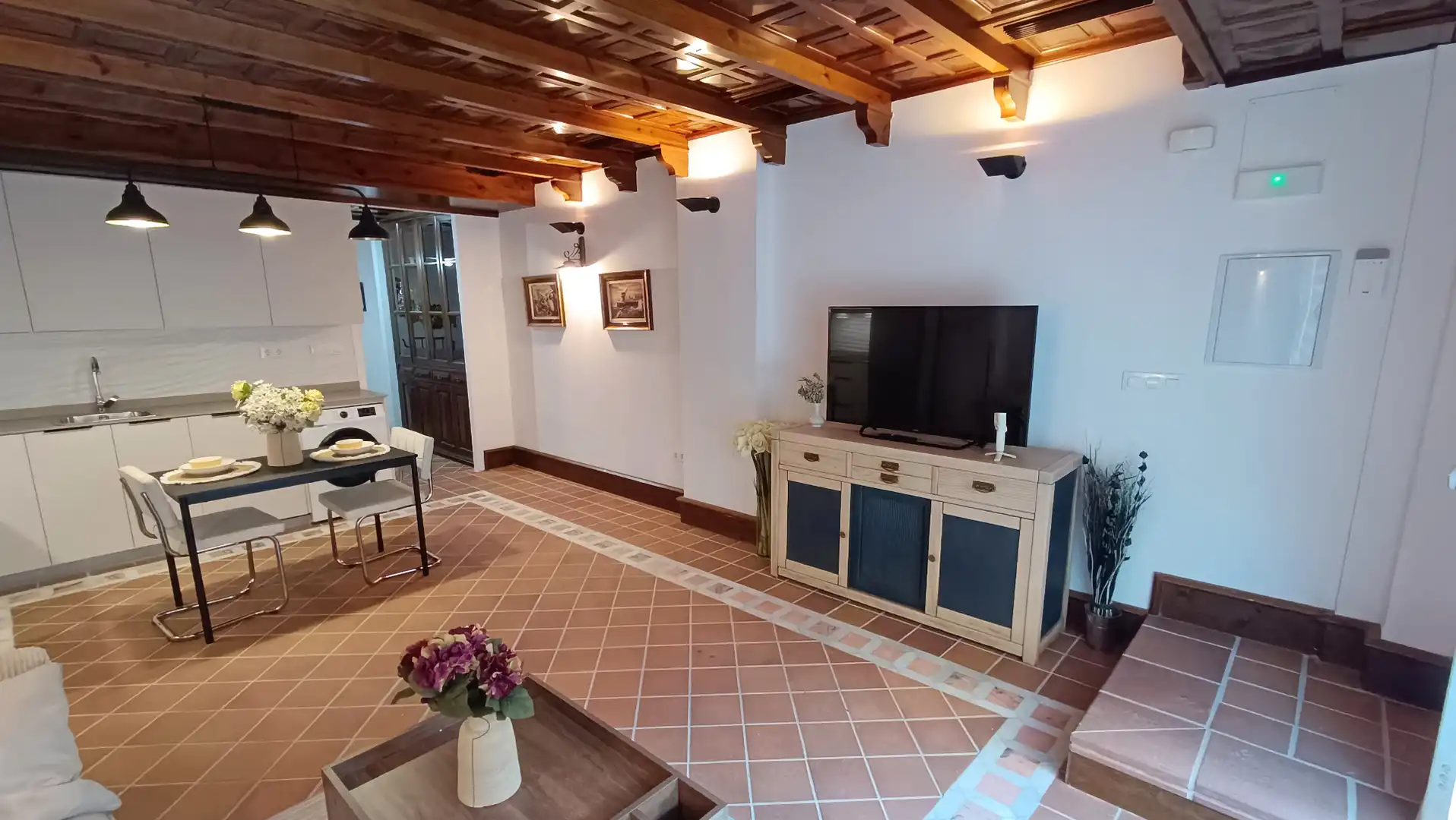 Sala de estar de Piso de alquiler en Granada con Aire acondicionado y Amueblado