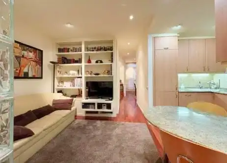 Living room of Flat for sale in Barcelona  with Heating and Balcony