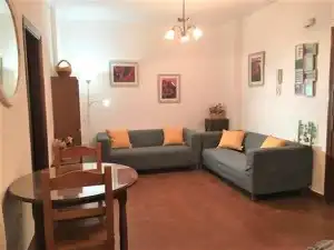 Sala d'estar de Pis de lloguer en Ronda amb Moblat